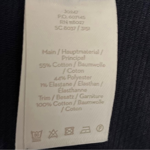 BODEN Jasmine Ottoman Ponte Long Sleeve Dress in navy - Picture 10 of 12